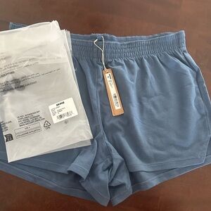 SKIMS COTTON JERSEY LOOSE SHORT | HARBOR